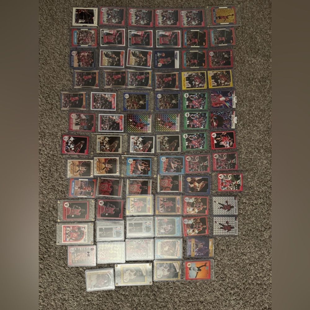 Michael Jordan 1980 cards